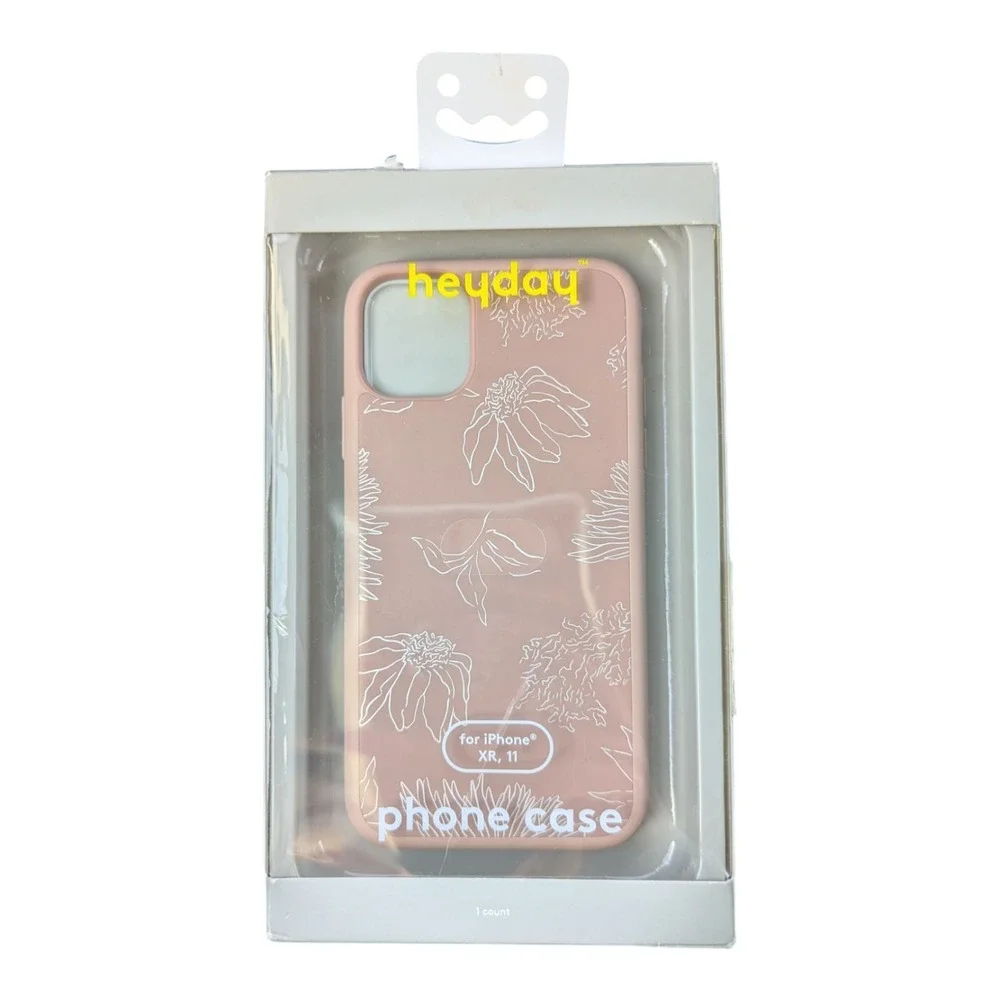 C2. Heyday Floral Case For Apple iPhone‎ XR & iPhone 11 - Warm Taupe